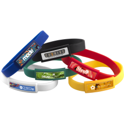 Silicone Wristband - Domed